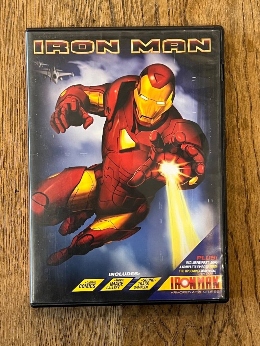 Iron Man 2008 Movie DVD Walmart Exclusive Animated Adventure Marvel